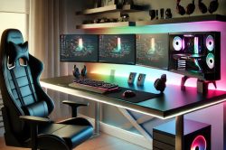 Le bureau d’angle gamer : optimiser son espace pour une expérience de jeu immersive